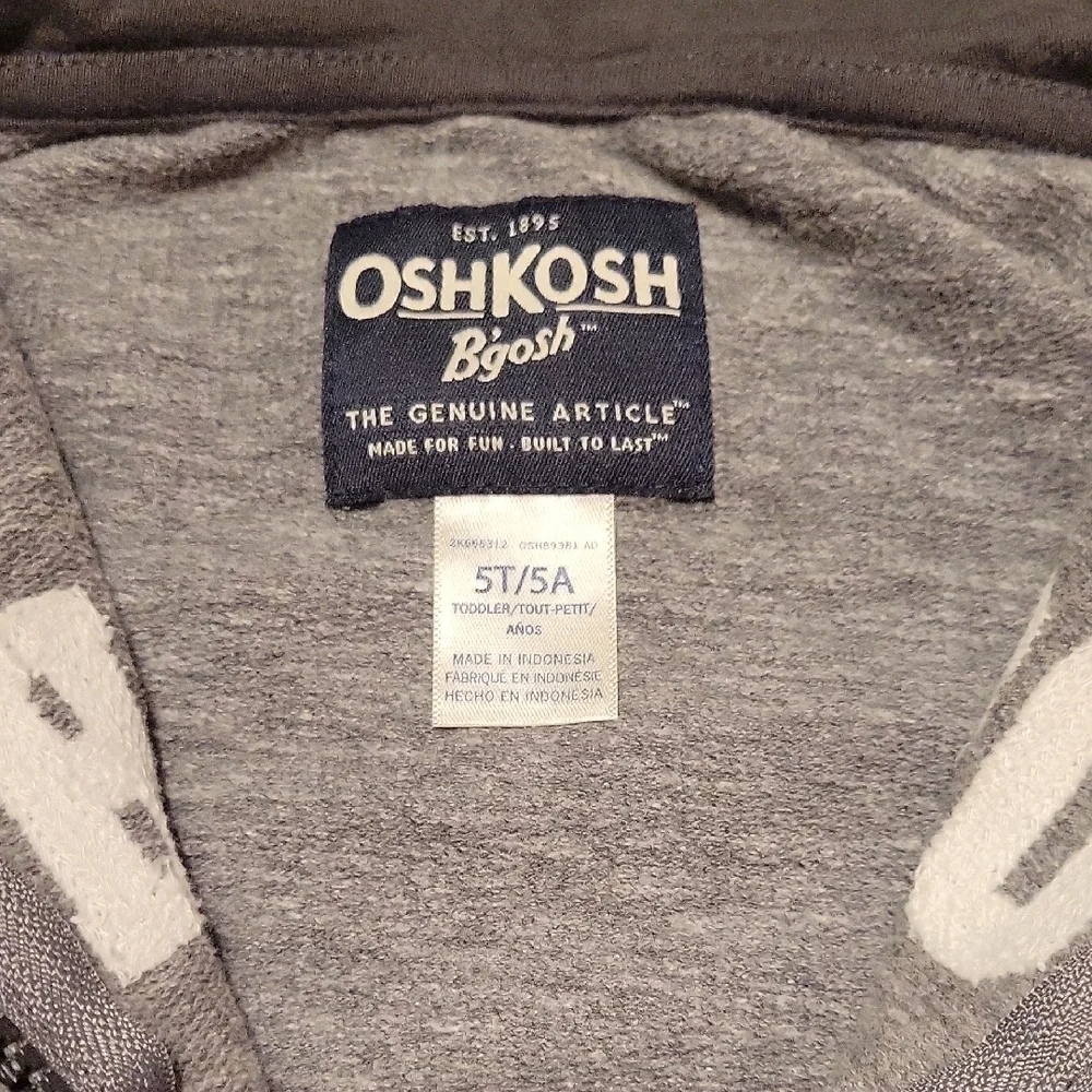 OshKosh B'gosh Kids Camo Hoodie Size 5T